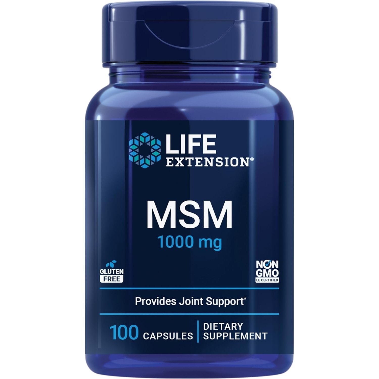 MSM 1000 mg – Metilsulfonilmetano para articulaciones, piel y bienestar general
