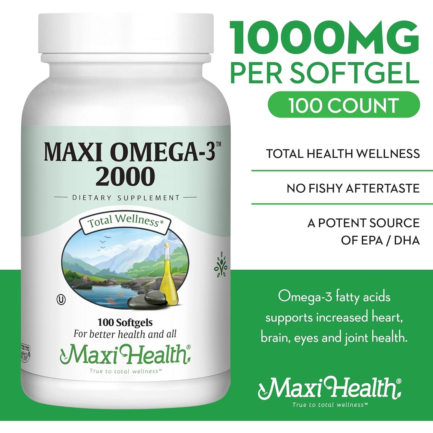 Aceite de pescado Omega 3 – Triple fuerza 2000 mg Kosher Suplementos de aceite de pescado - Image 4