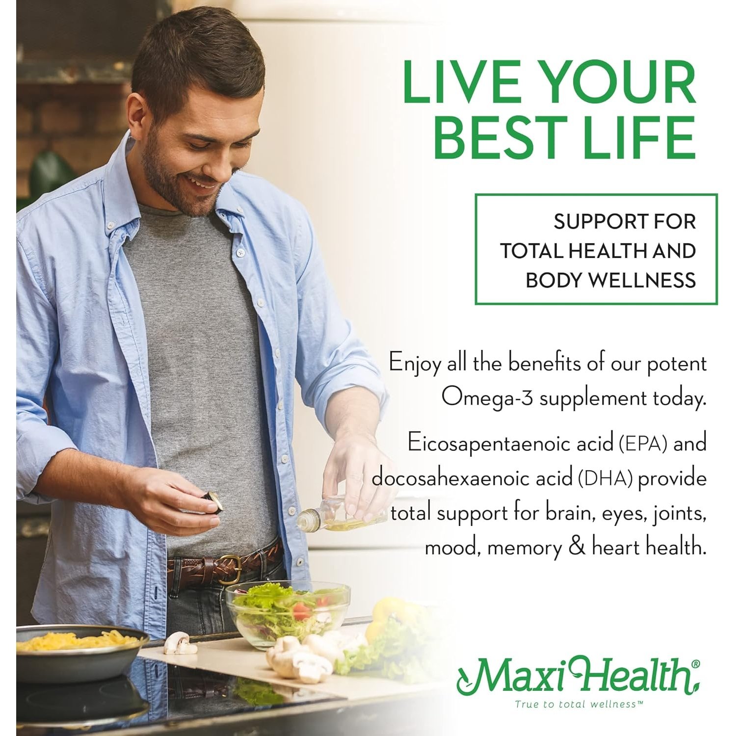 Aceite de pescado Omega 3 – Triple fuerza 2000 mg Kosher Suplementos de aceite de pescado - Image 5