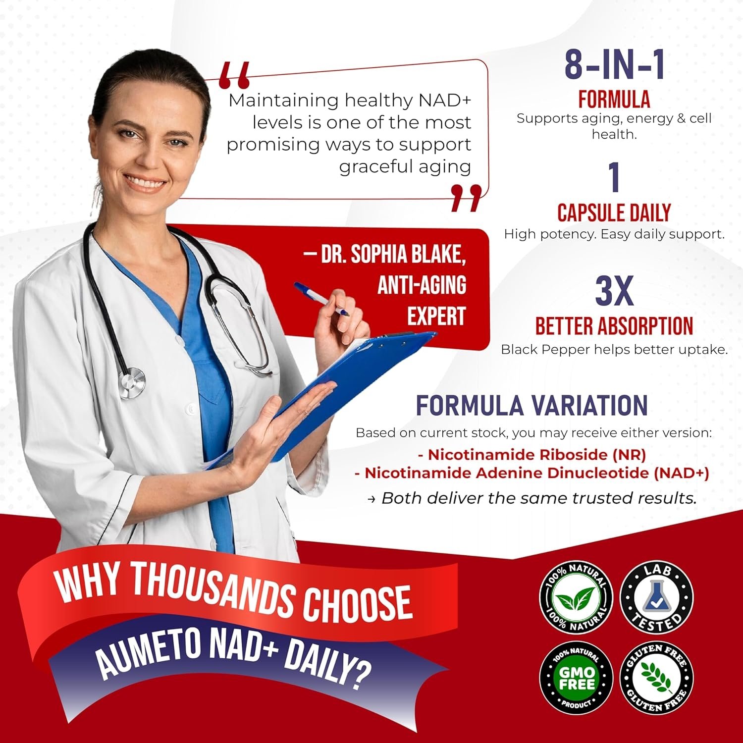 Nicotinamide Riboside 12,970mg with Resveratrol Quercetin - Image 8