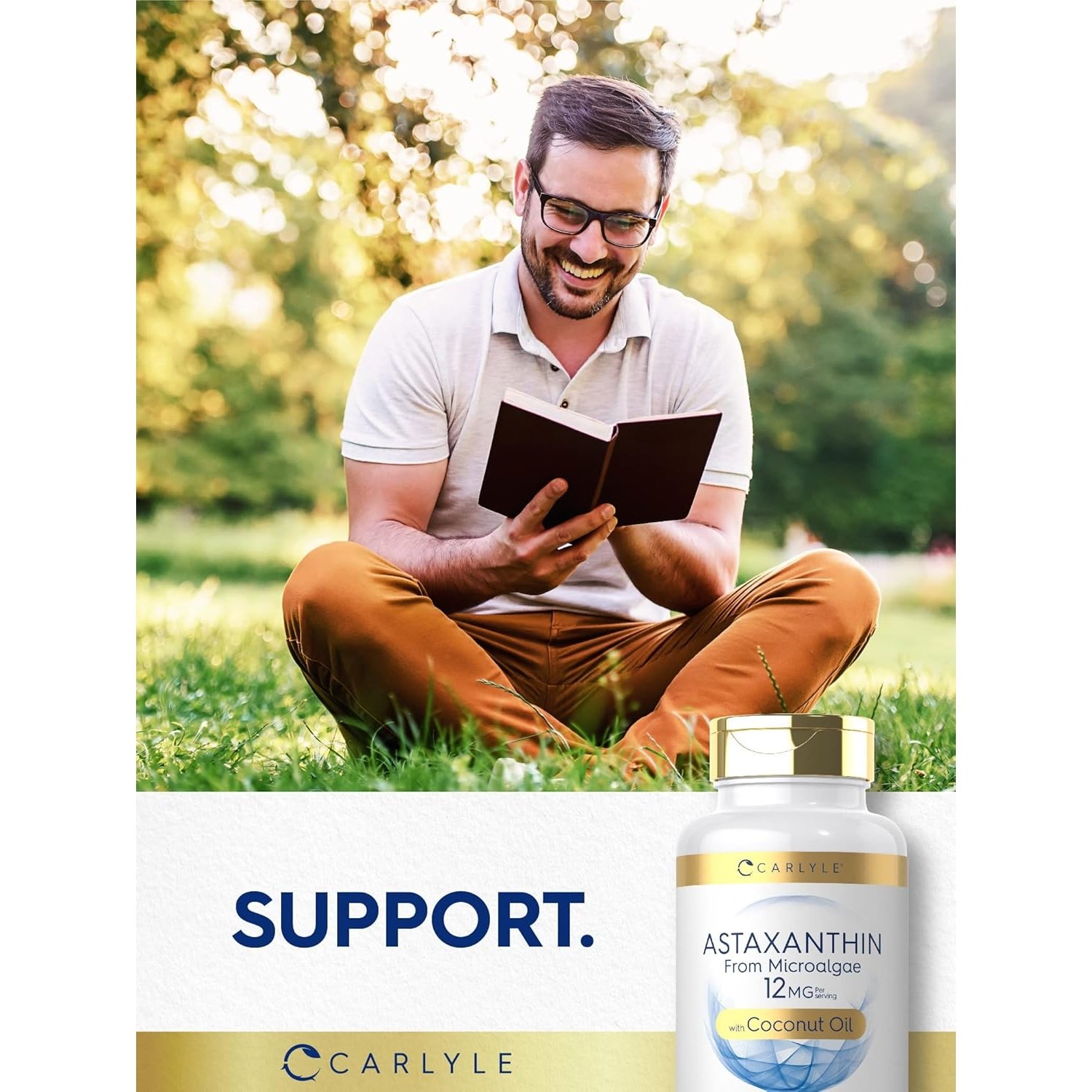 Astaxantina 12 mg 120 cápsulas blandas – Antioxidante premium con aceite de coco - Image 7