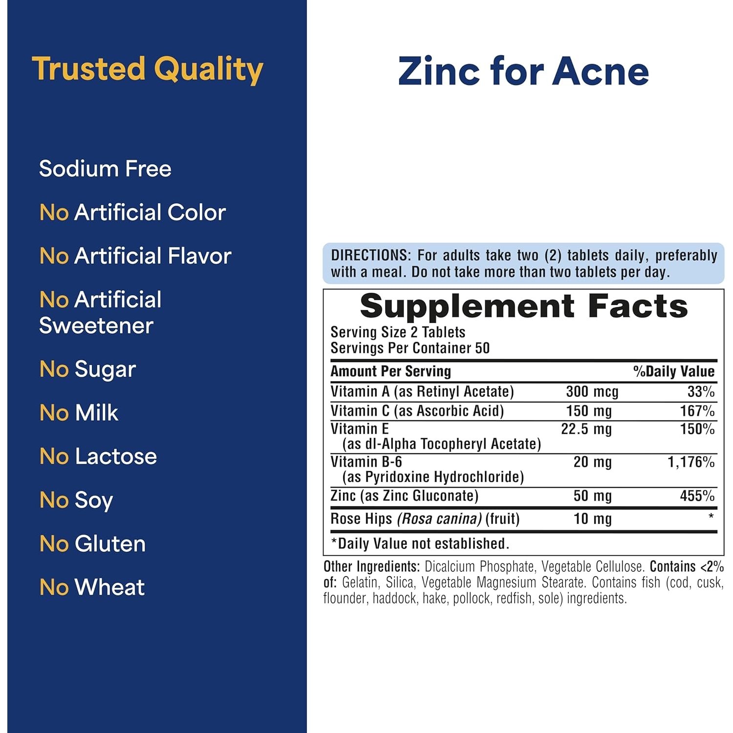 Zinc 25 mg – Suplemento esencial para defensas, piel y bienestar general - Image 2