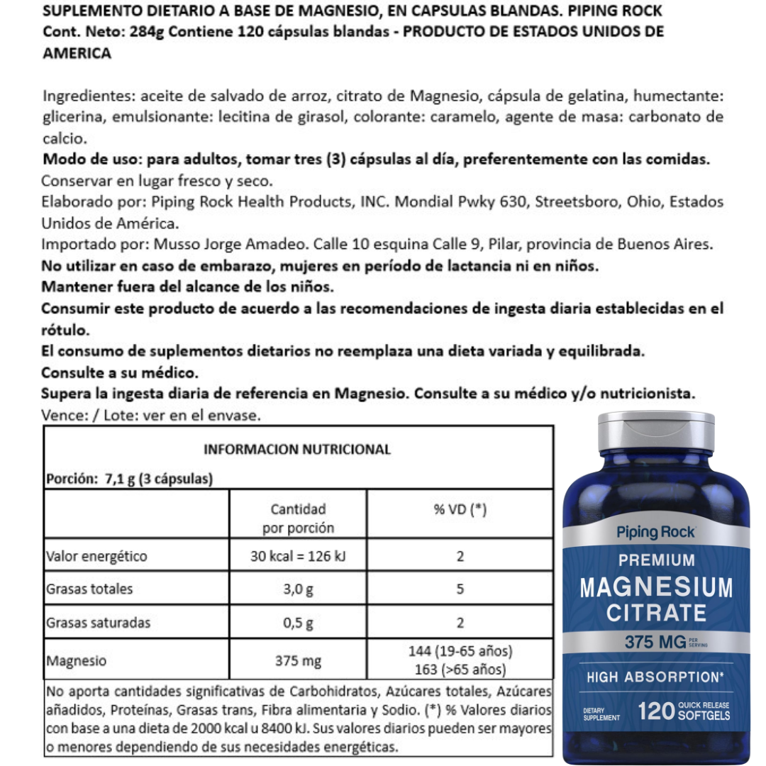 Combo Resveratrol 1800 mg + Magnesio Citrato 375 mg | Antioxidante y Bienestar Integral - Image 3